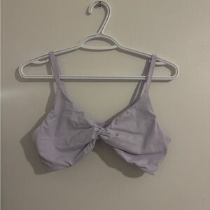 Gymshark Lilac Twist-Front Bralette